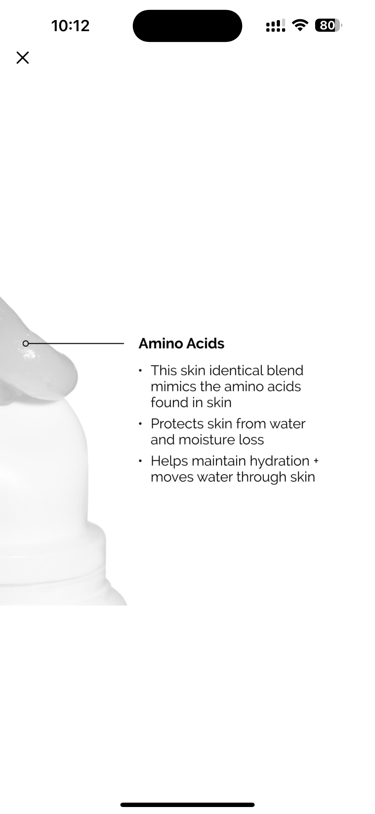 The Ordinary Squalene + Amino acid Lip Balm