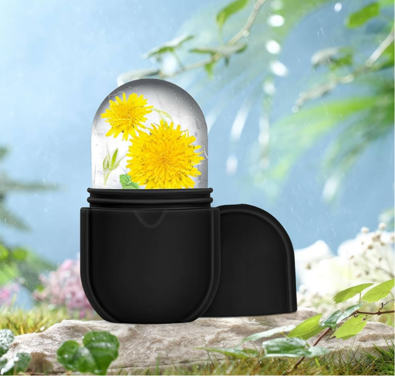 Beauty Ice Roller Skin Care Tools for Face and Eyes, Ice Facial Cube, Silicone Ice Mold for Face Beauty