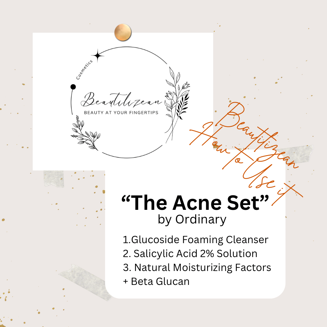How to use “The Acne Set” by Ordinary