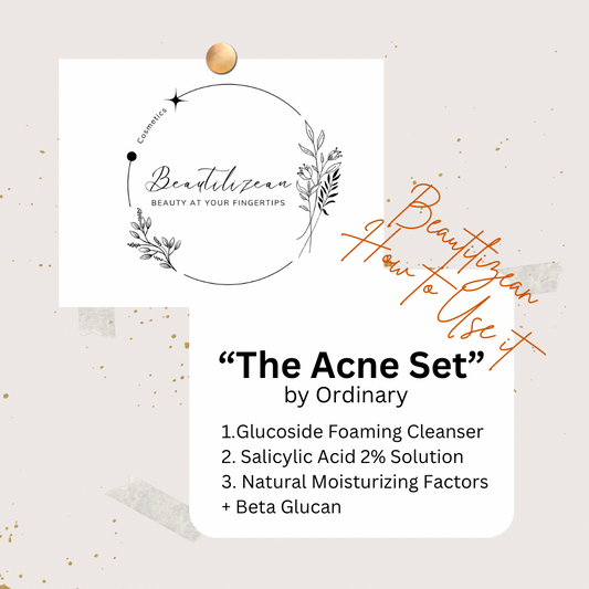 How to use “The Acne Set” by Ordinary