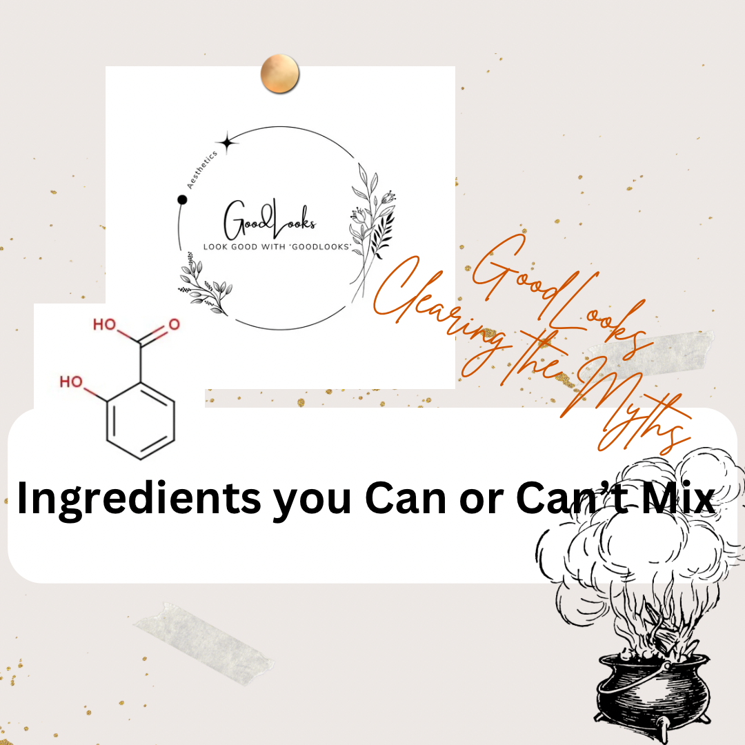 Skincare Ingredients You Can or Can’t Mix