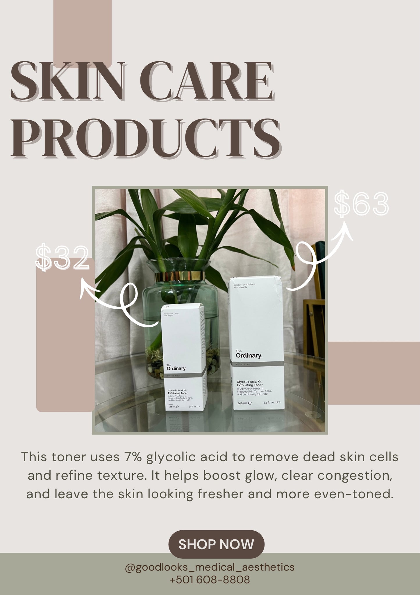 The Ordinary - “Glycolic Acid 7% Toner”