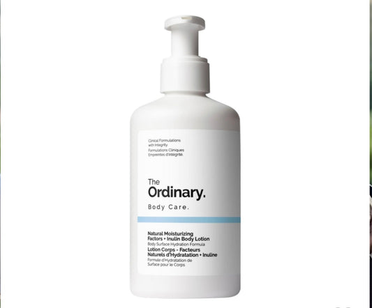 Natural Moisturizing Factors + Inulin
Body Lotion