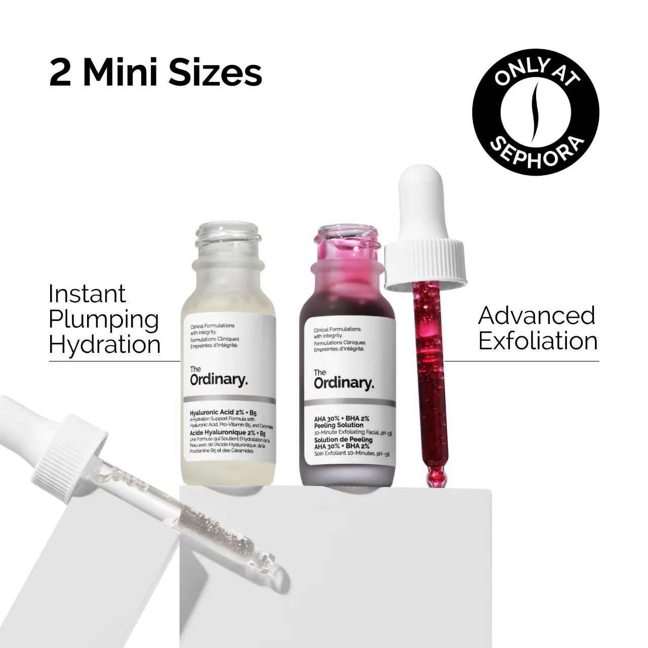 The Ordinary - “The Resurface & Hydrate Set with Hyaluronic Acid + AHA”