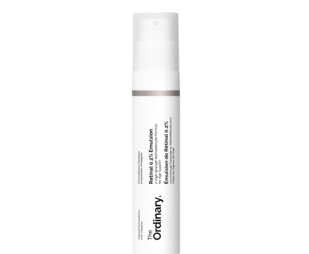 Retinal 0.2% Emulsion High-Strength Retinoid
Nighttime Treatment