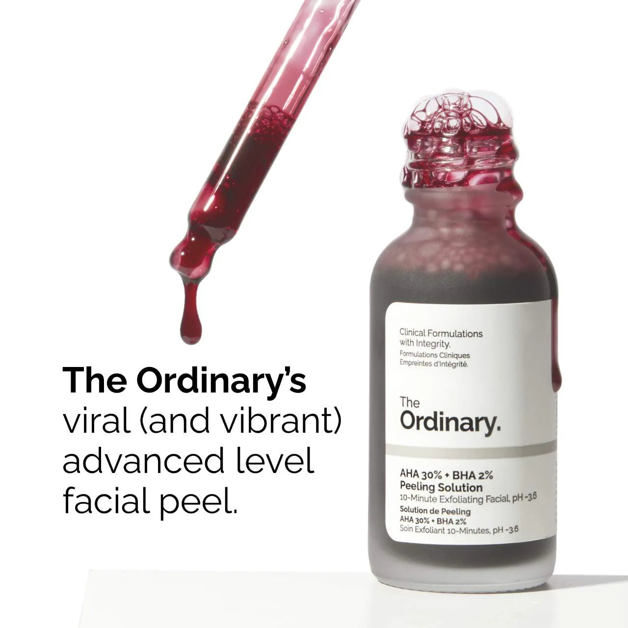The Ordinary - “AHA 30% + BHA 2% Exfoliating Peeling Solution”